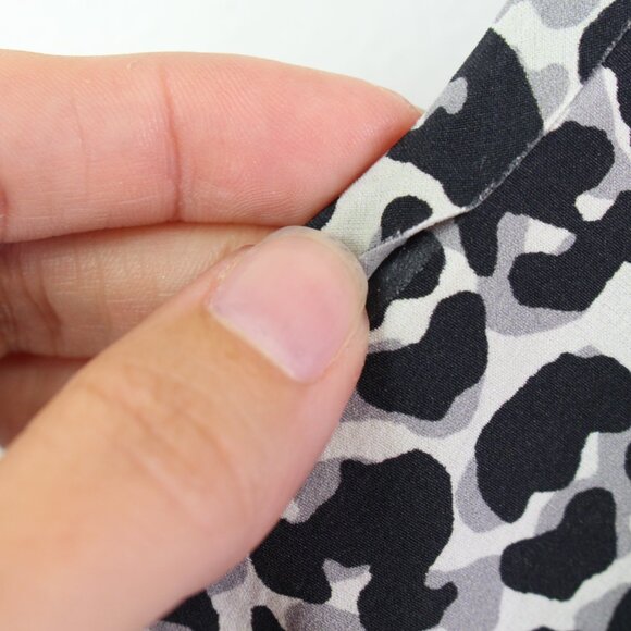 Outdoor‎ Voices Animal Print Racerback Athletic Dress Black Grey Size XL - Picture 3 of 9